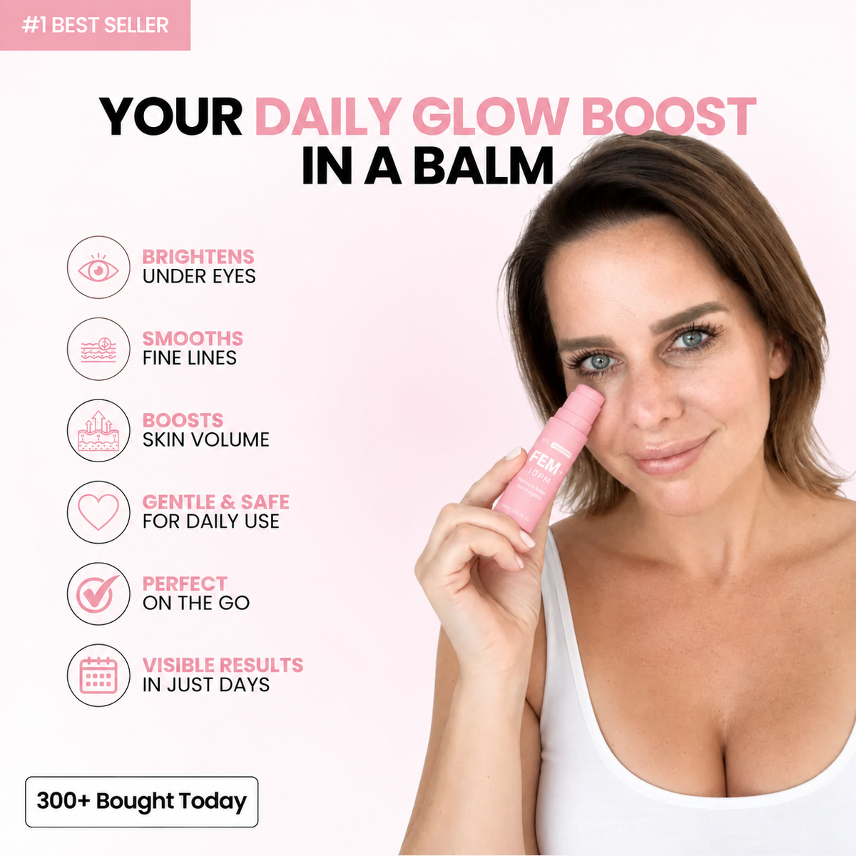 Benefits of FEM+ Collagen Plump and Repair Volufiline Balm